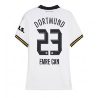 Camisa de Futebol Borussia Dortmund Emre Can #23 Equipamento Alternativo Mulheres 2024-25 Manga Curta